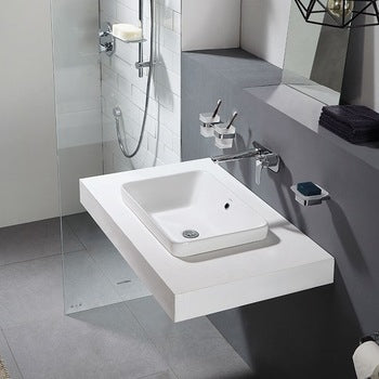 BRAVAT C22206W - Semi-Insert Wash Basin