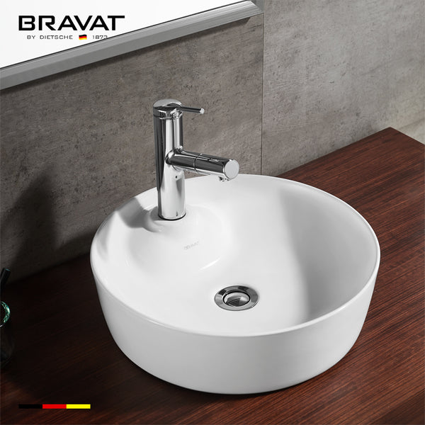BRAVAT C22239W-1 - Counter-top Wash Basin