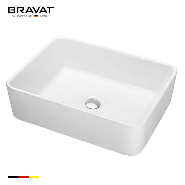 BRAVAT C22328W - Counter-top Wash Basin