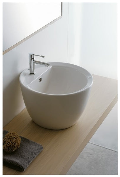 MATTY TONDO R - Counter-Top Wash Basin