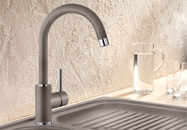BLANCO - MIDA Anthracite Kitchen Sink Mixer