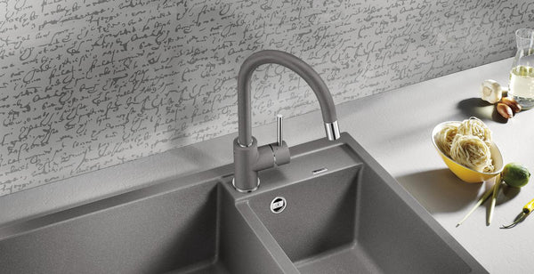 BLANCO - MIDA Anthracite Kitchen Sink Mixer