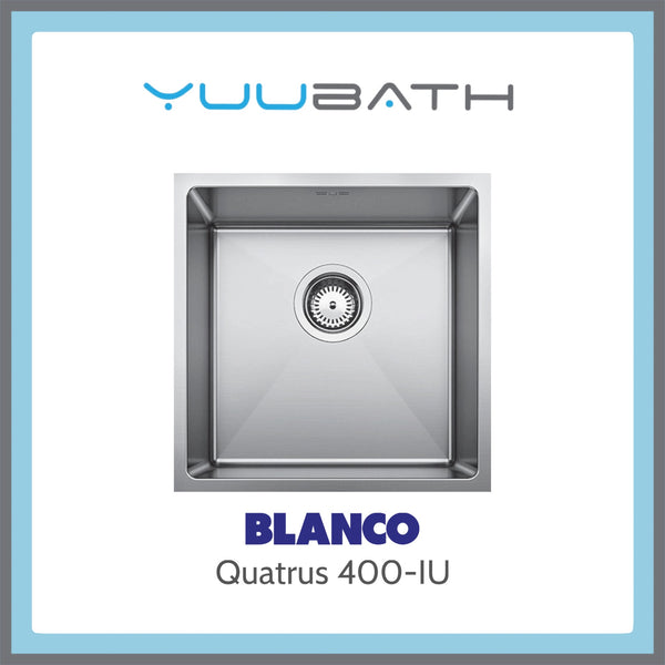 BLANCO - QUATRUS 400-IU Single-Bowl Stainless Steel Sink