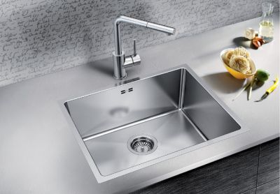 BLANCO - QUATRUS 500-IU Single-Bowl Stainless Steel Sink
