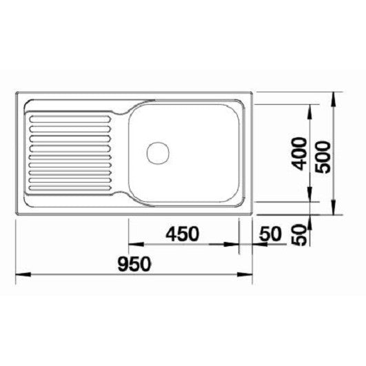 BLANCO - TIPO XL6S Single-Bowl Stainless Steel Sink