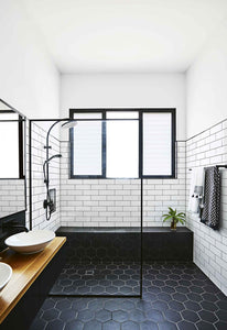 Black and White Bathroom Design Ideas