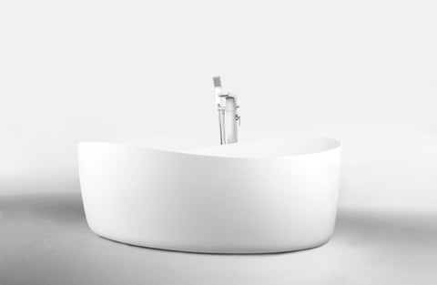 "ATLAS"  Free-standing Solid-Surface Bathtub