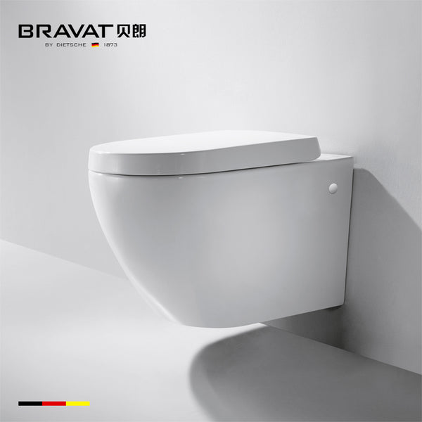 BRAVAT C2190UW - Wall-Hung Water Closet