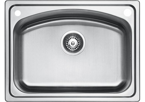 ELKAY - EC-41412 Single-Bowl Stainless Steel Sink - NEW MODEL!