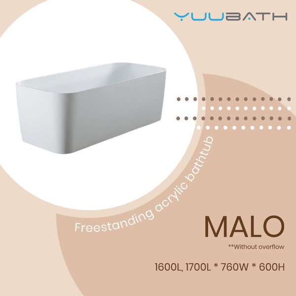 MALO Free-standing Acrylic Bathtub