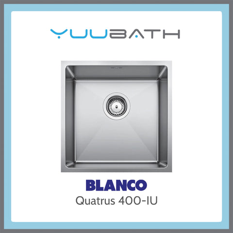 BLANCO - QUATRUS 400-IU Single-Bowl Stainless Steel Sink