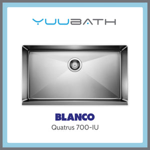 BLANCO - QUATRUS 700-IU Single-Bowl Stainless Steel Sink