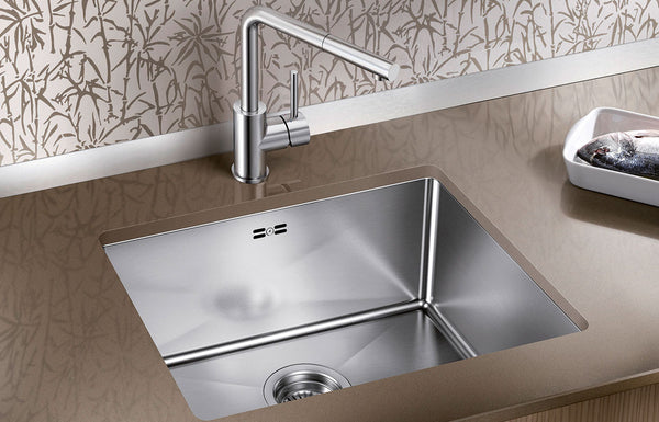 BLANCO - QUATRUS 500-IU Single-Bowl Stainless Steel Sink