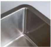 CARYSIL - RXQ-550 Single-Bowl Stainless Steel Sink