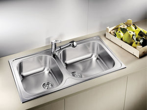 BLANCO - TIPO XL9 Double-Bowl Stainless Steel Sink
